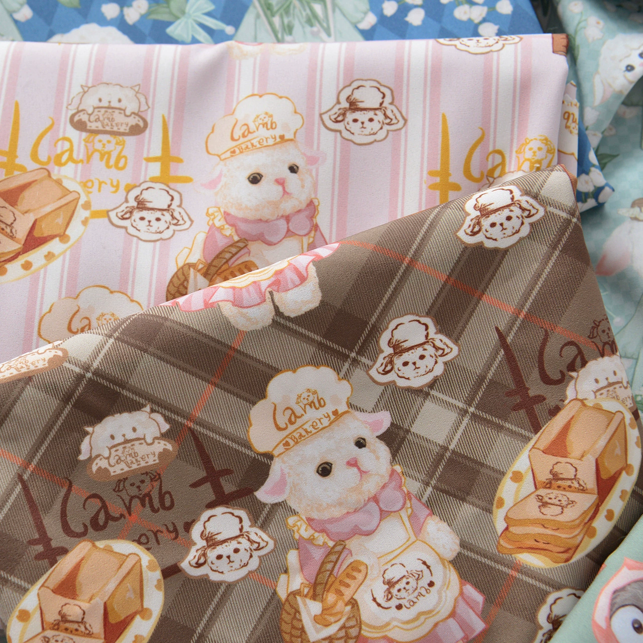 Cartoon cloth, skirt, Lolita style