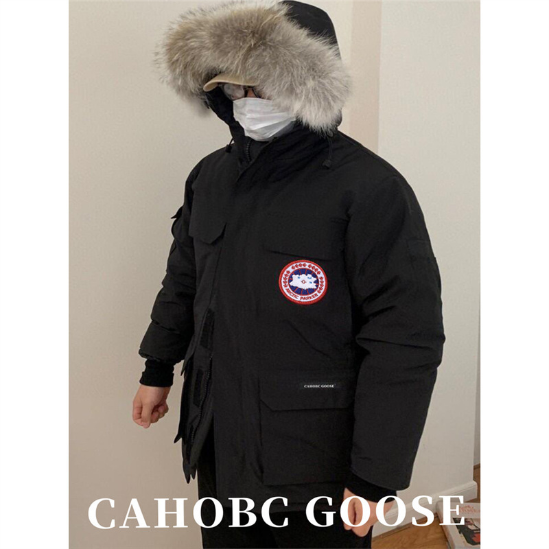 Canada Goose 08 down Jacket Expedition Couple's Edition 2026 Winter Men's Mid-Length Parka with Fur Collar Coat for Women Canada Goose 08 down Jacket Expedition Couple's Edition 2026 Winter Men's Mid-Length Parka with Fur Collar Coat for Women