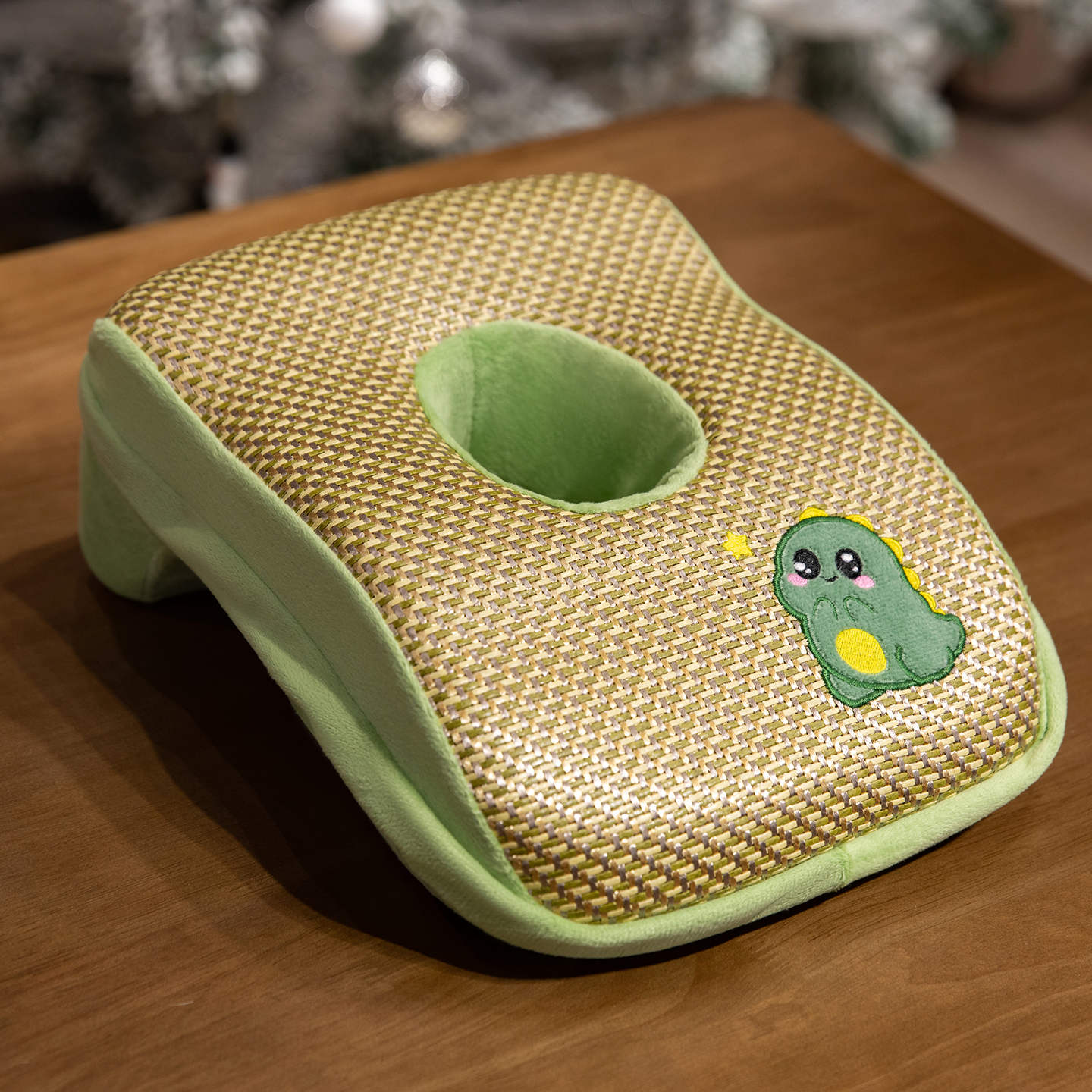 Almohada para Siesta de Verano de Felpa y Esterilla para Oficina y Escuela