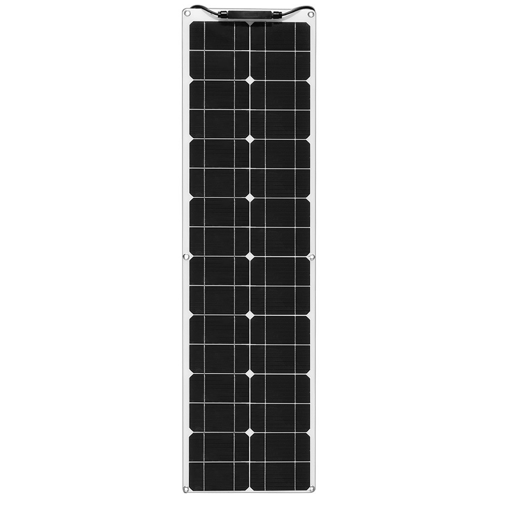 Panel solar de silicio monocristalino de 50W - placa flexible ETFE / PET placa de carga de yate de RV ligera y eficiente