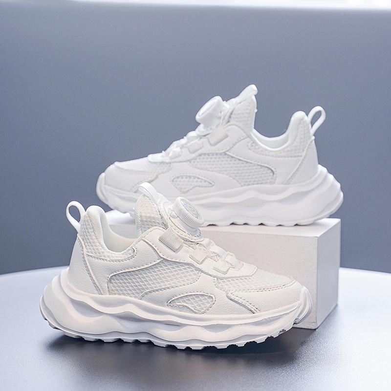 ABC kami Jinjiang zapatos para niños zapatos blancos de malla transpirables zapatos de baile callejero zapatos de running para niños zapatos deportivos para niñas