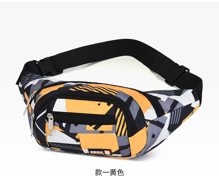 New men's and women's sports running crossbody waist bags, couple chest bags, men's cash register large-capacity mobile phone coin purses wholesale undefined