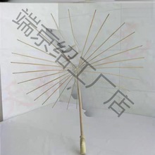 竹伞骨架手工制作油纸伞diy材料包伞架伞骨结实木头架条配件古风
