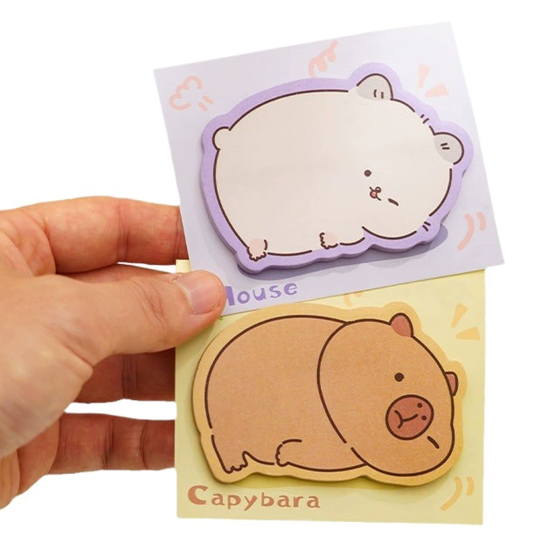 Специальная форма липкая заметка милая бумага для заметок для домашних животных в высоких наклейках N-Times сильные клейкие этикетки наклейки для студенческих заметок