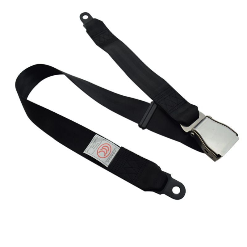 Stainless Steel Aircraft Two-Point Safety Belt, Bus, Passenger Car, Aviation Amusement Equipment, Two-Point Waist Safety Belt