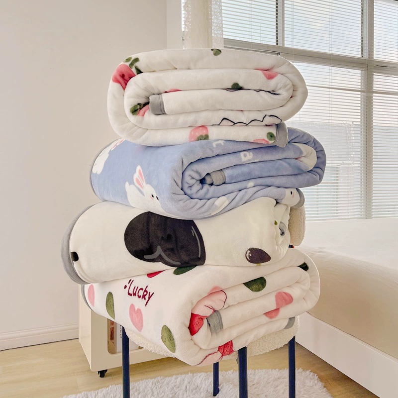 Сгущенное молоко плюшевое одеяло одеяло для кондиционирования воздуха теплое одеяло для офиса сиесты снежинки бархатное одеяло диван одеяло оптом