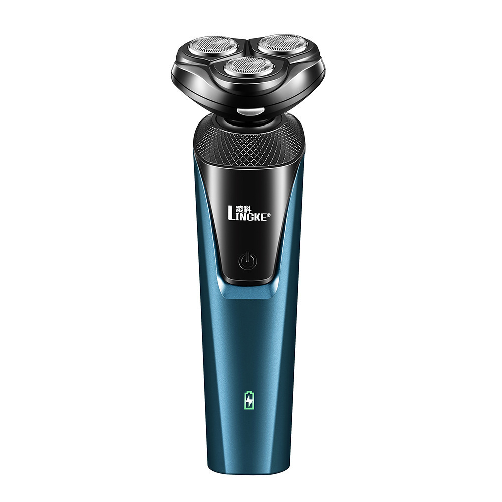New Lingke USB Rechargeable Electric Shaver 3 in 1 Men's Beard Trimmer_voghion.com