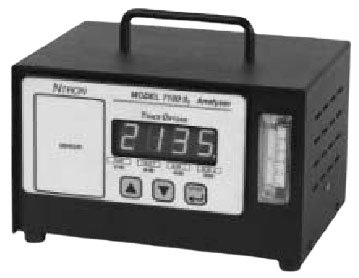 供应美国NTRON 7100P手提式氧气分析仪 量程0-1000ppm 精度±3ppm