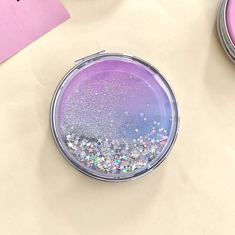 圆形星空流沙镜