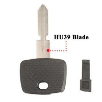 Car Keys car keyless replacement key shell - hu39-key-embryo