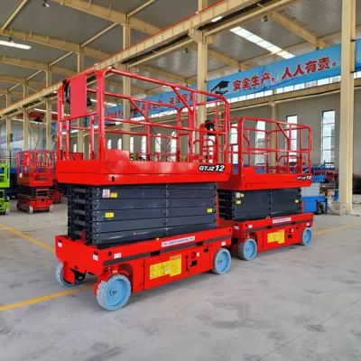 Fully Self-Propelled Lift Avtomobil fırlanan platformaları