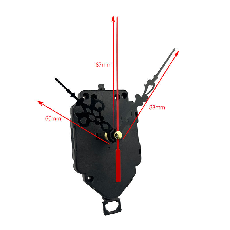 ?국경 간 재고 조용한 진자 운동 DIY 스윙 운동 왼쪽 및 오른쪽 트위스트 진자 스캐닝 진자 움직임 시계 손