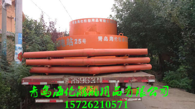 航道船用钢板聚氨酯实心填充式航标 航道器材 泡沫填充式冰浮标防