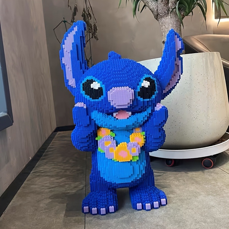 Giant Stitch Angel Small Particle Building Block Puzzle for Boys and Girls Cartoon Dolls Children's Assembled Toys Gifts