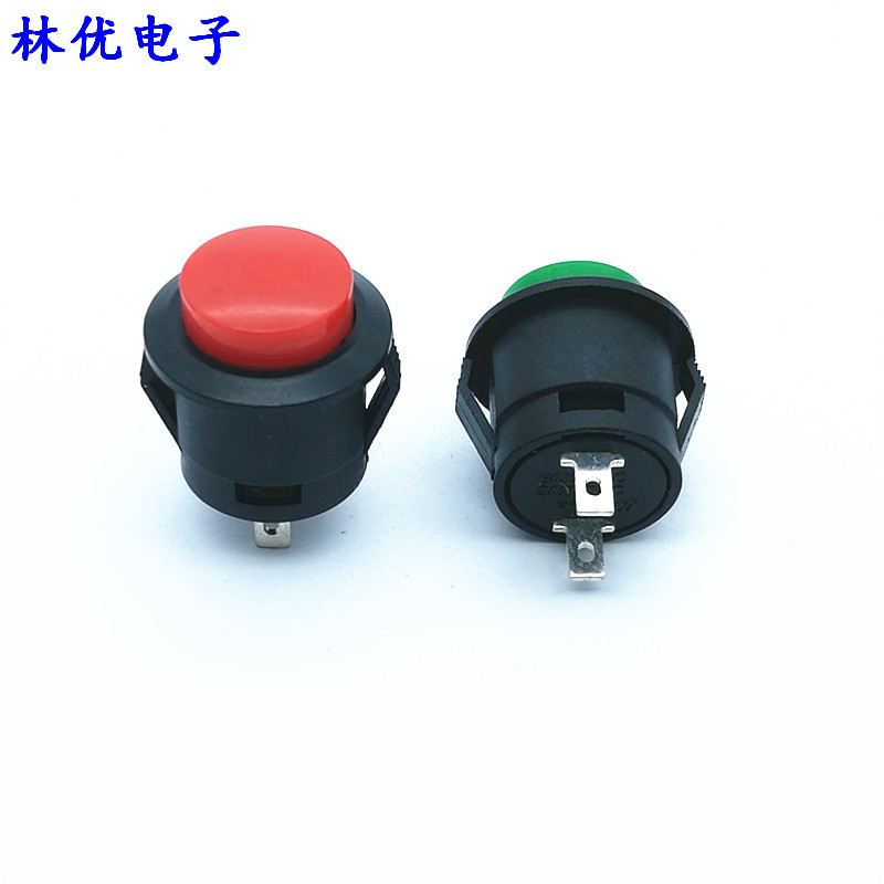 供应R13-507自锁按钮开关安装尺寸16自锁DS-507复位按钮开关