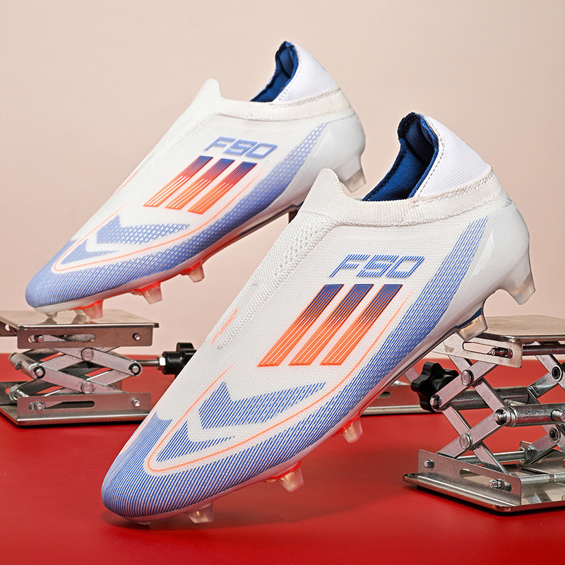 Falcon F50 long-studded football boots, cross-border soccer shoes, European Cup youth and children's football shoes, large size, foreign trade
