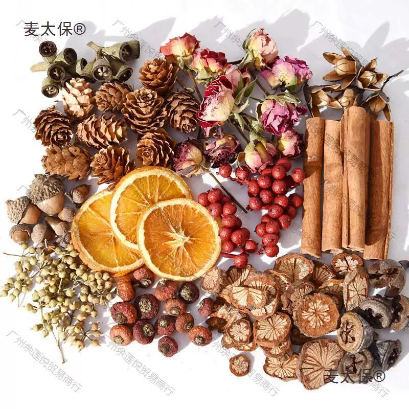 Organic sample, photo frame handmade, Christmas materials set, DIY