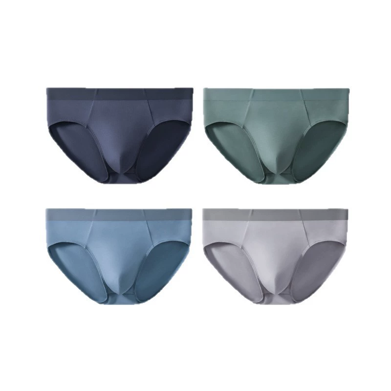 Modal Men's Seamless Briefs 95 Cotton Inseam Breathable 10A Class Antibacterial Boys Briefs