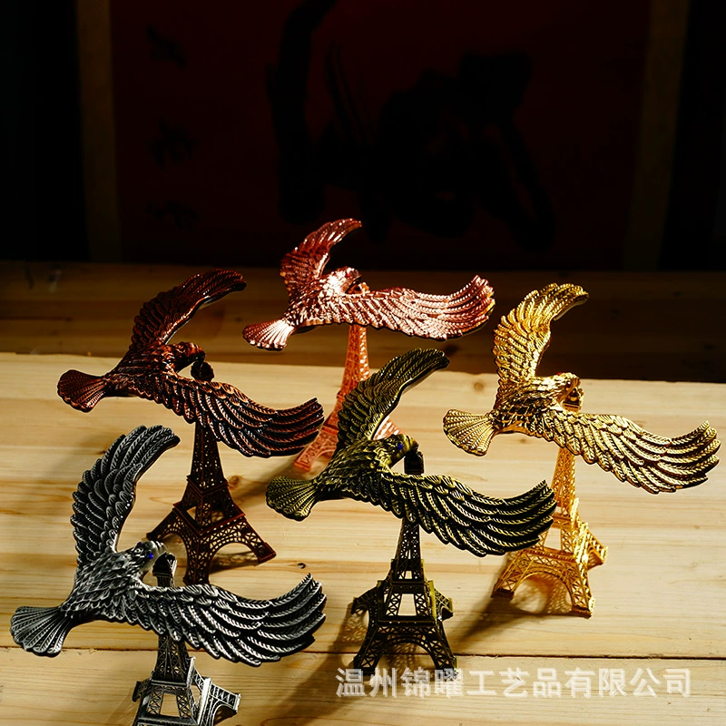 Баланс Орел Эйфелева башня сплав модель дома исследование вход телевизор шкаф украшения творческие украшения