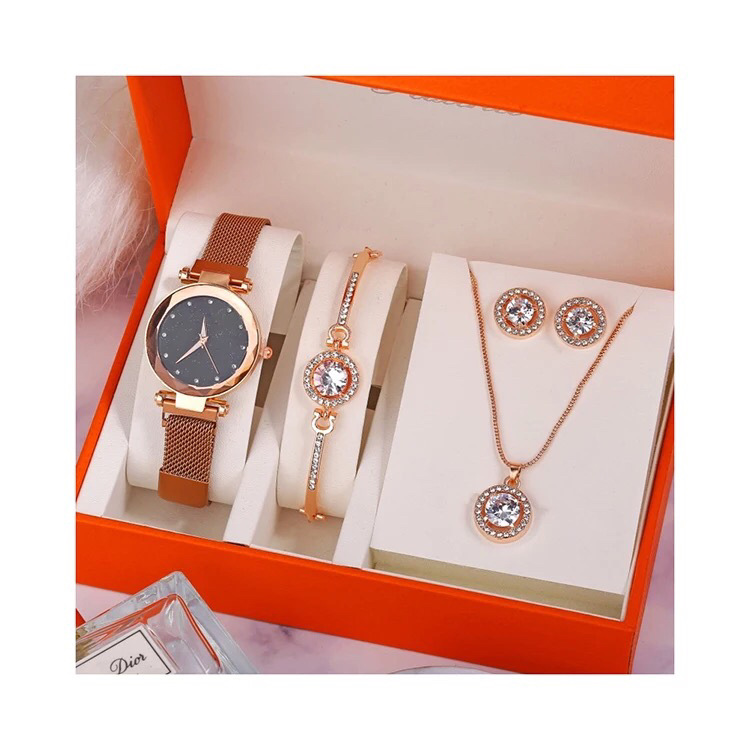 Fashion Round Flower Buckle Quartz Women's Watches display picture 4