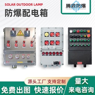 Tengding Explosion-Proof Junction Box Inspection Box Aluminum Alloy Explosion-Proof Control Box Switch Box Stainless Steel Explosion-Proof Distribution Box