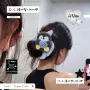 韩国条纹多层大气发绳