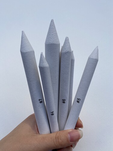 Cross-border paper eraser pen 20-piece set sketch painting student art test correction pen sandboard extender sponge eraser