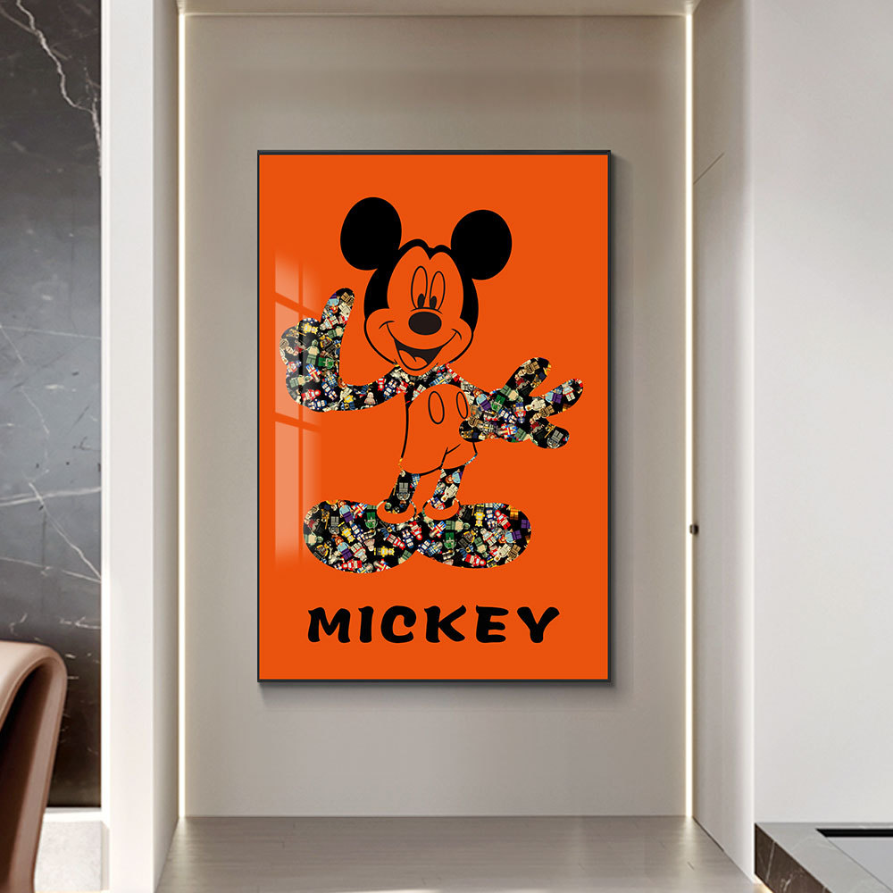 Madera de construcción, entrada, pasillo, pasillo, pintura, dibujos animados, 3D tridimensional, pintura de instalación física, dormitorio de niños