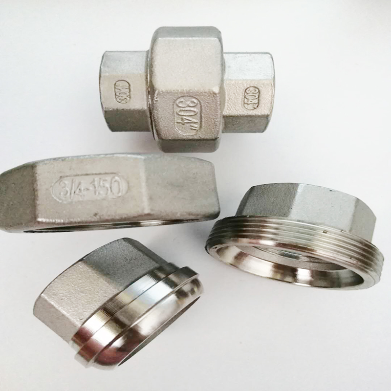 201 / 304 acero inoxidable articulador / tornillo de acero fundido articulador / aceite articulador / acoplamiento de tubería de agua / DN15 20
