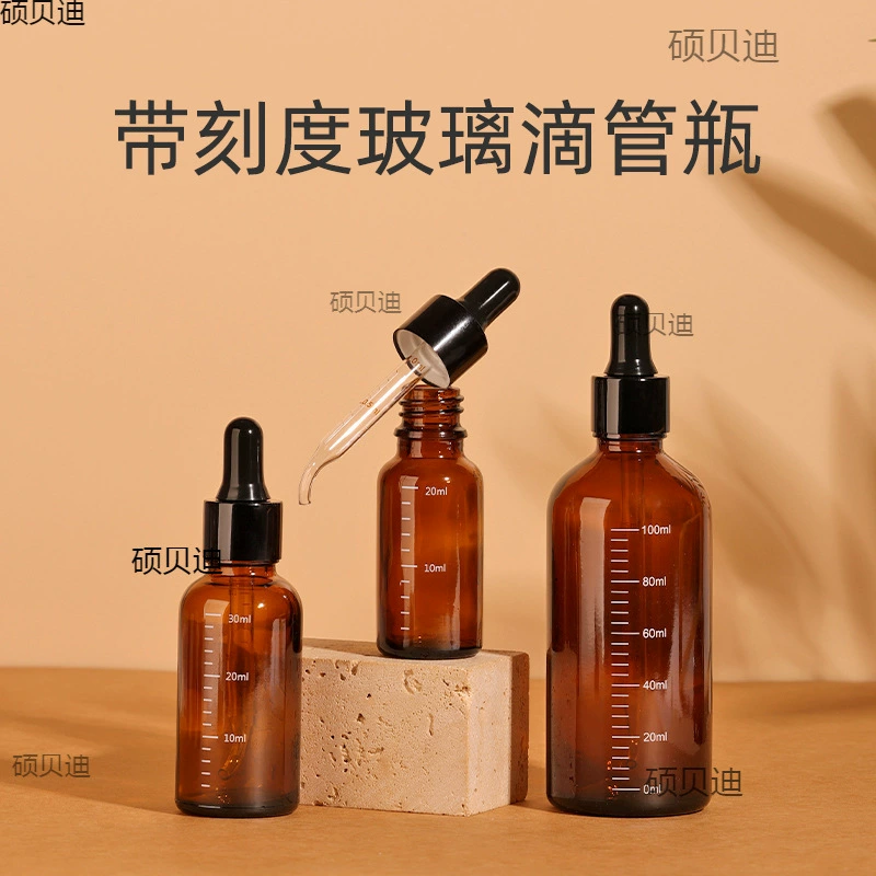 Роликовая бутылка, бутылка с бамбуковым эфирным маслом, аппликатор, светонепроницаемые духи, косметическая бутылка-капельница.