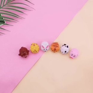 Cross-Border Hot-Selling Cartoon Pull-Back Car, Kidsren's Car Toy 3-6 Years Old Mini Animal Pull-Back Toy Car Wholesale