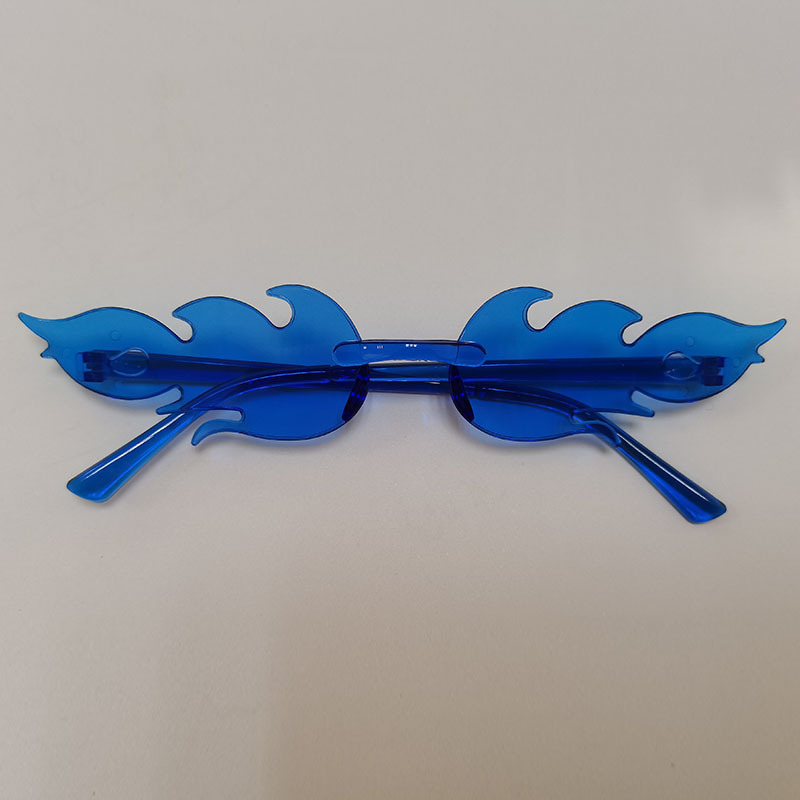 Gafas de sol llama color caramelo para baile y espectáculos