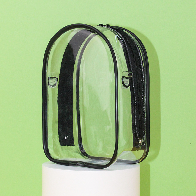 15.5cm square compartment—d buckle shoulder bag—black—naked bag