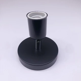 黑色180吸顶台灯 壁灯三用灯座吸顶灯创意台灯座台灯简约灯头灯座