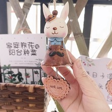 龙猫风铃挂饰日式小铃铛生日女生礼物卧室房间装饰品陶瓷挂件摆件