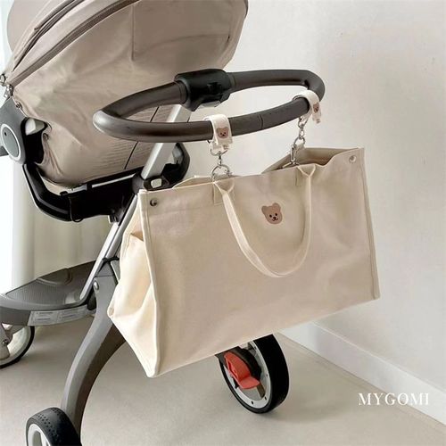 23 South Korean Instagram Mommy Bag Multifunctional Canvas Tote Handbag Outgoing Fashion Large Capacity Maternity Mother Bag