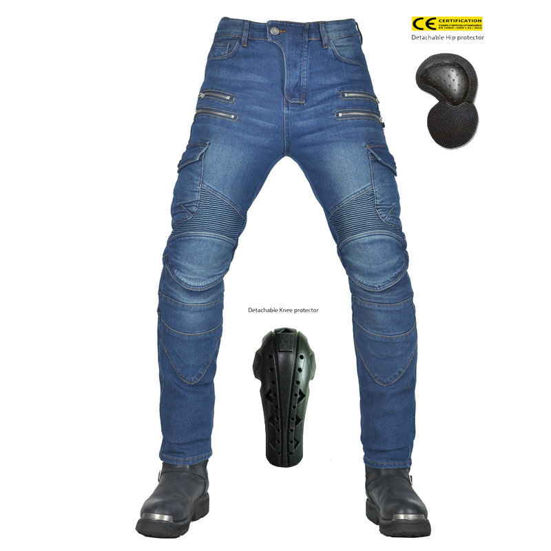 2024 nuevos jeans de motociclismo pantalones de carreras correa de cremallera de motociclismo anticaída pantalones de caballero image 8