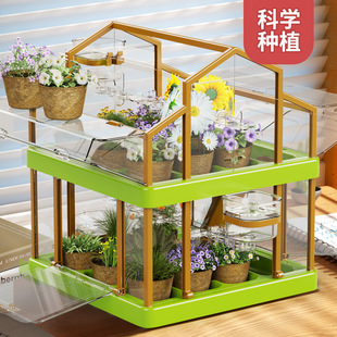 Sunshine Planting Room Kidsren's Primary School Students Science Experiment Set Plant Observation Plantation Girl Vegetable Growing Toys