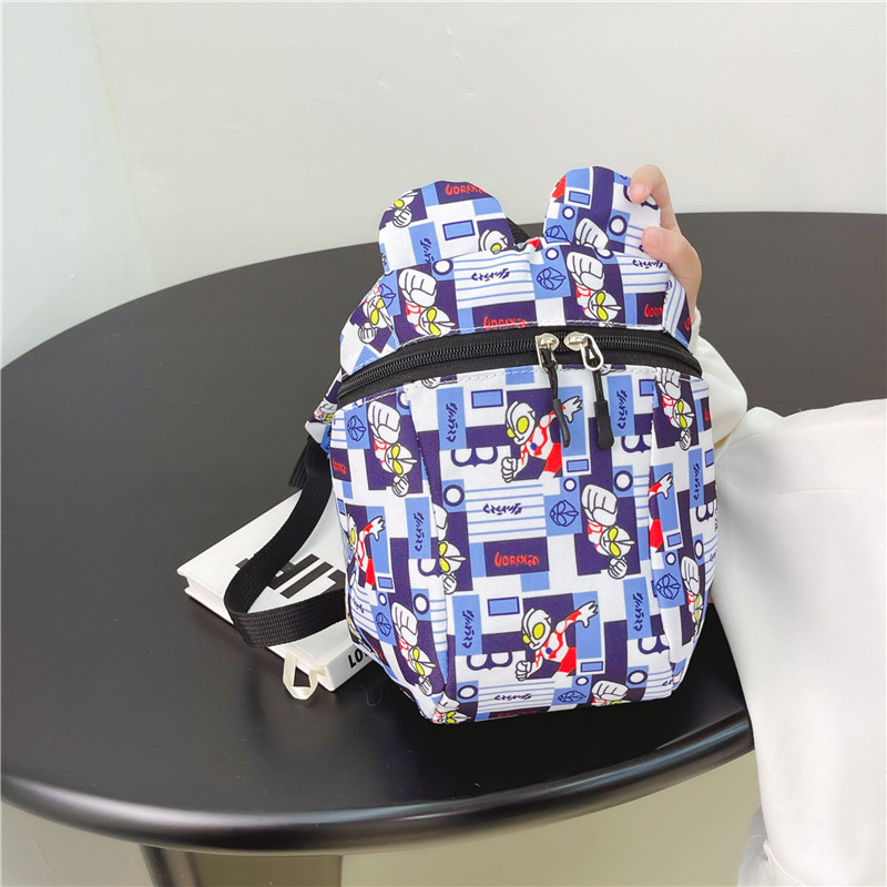 2023 nueva mochila de Kindergarten niños y niñas grandes y medianos lindo estudiante de dibujos animados Escuela Primaria mochila de moda infantil