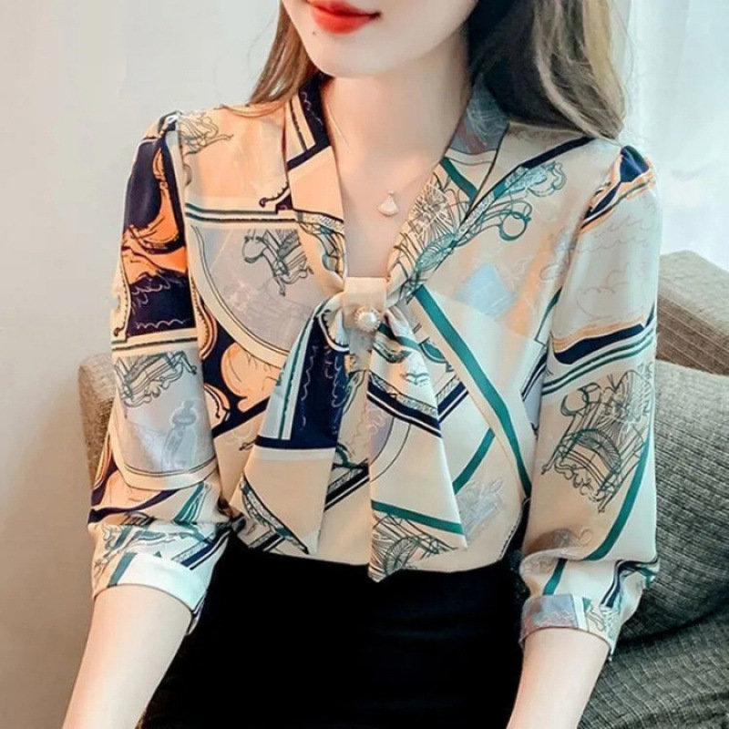 브라운 7부소매