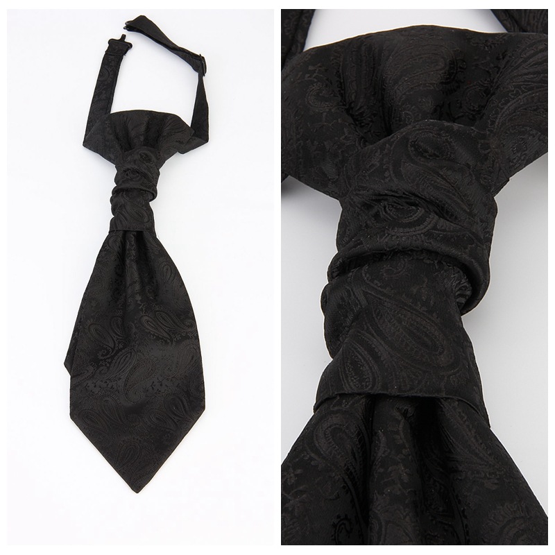 Traje de hombre de moda Chaleco de doble capa corbata de moda Comercio exterior Hong Kong nudo corbata en stock