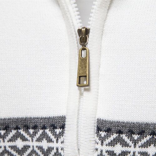 Fall/Winter Trendy European-Size Men's Sweater with Stand Collar, Half-Zip Design, High-Quality, and Versatile Men's Wear