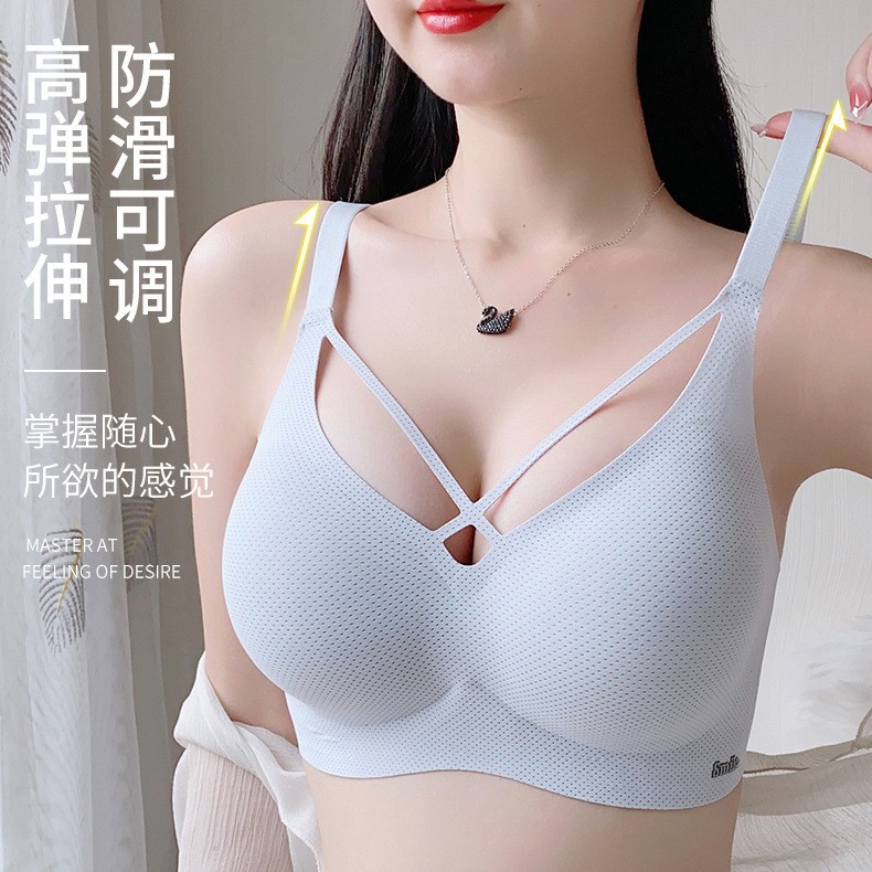 Venta directa de fábrica Comercio electrónico transfronterizo Sudeste de Asia Vietnam Tailandia Ladies Taza transpirable ultrafina reunidas Sujetador Tovin