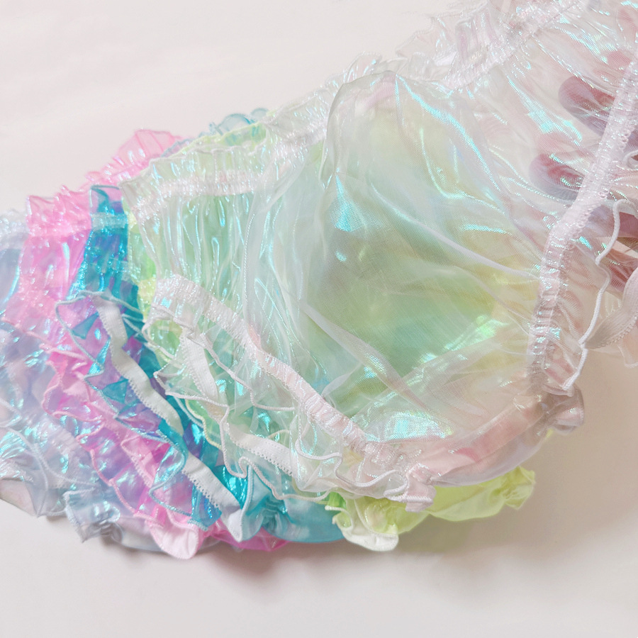 genuine goods Magic Color Laser Full Transparent Men's and Women's Couple Men's Wear Sexy Briefs Party Emotional Women's Underwear