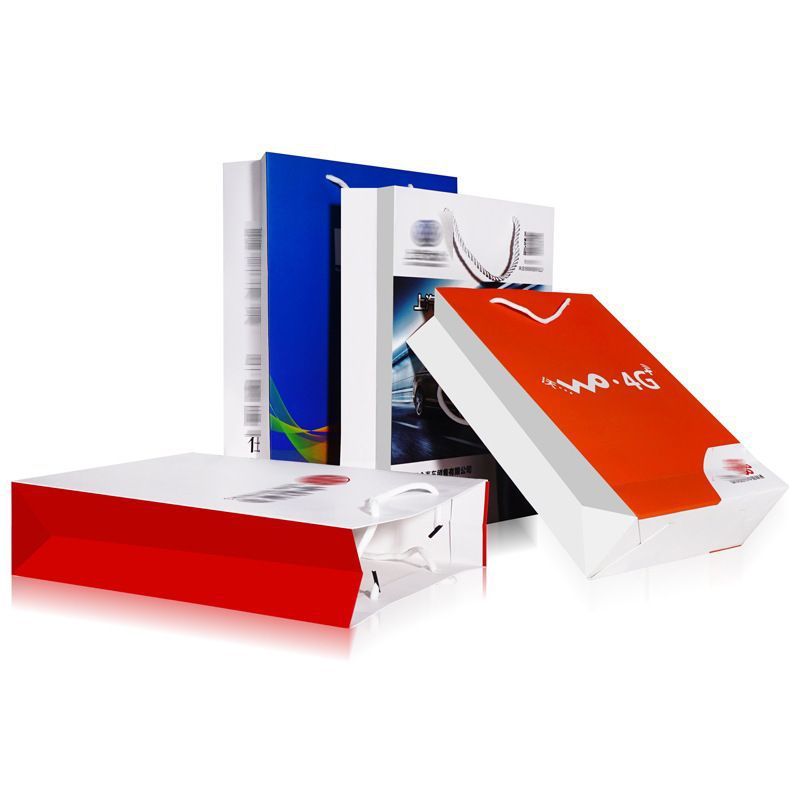 订手提袋订纸袋礼品袋商务logo购物袋订企业展会纸质包装袋