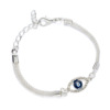 Silver trend universal fashionable silver bracelet, suitable for import, wholesale