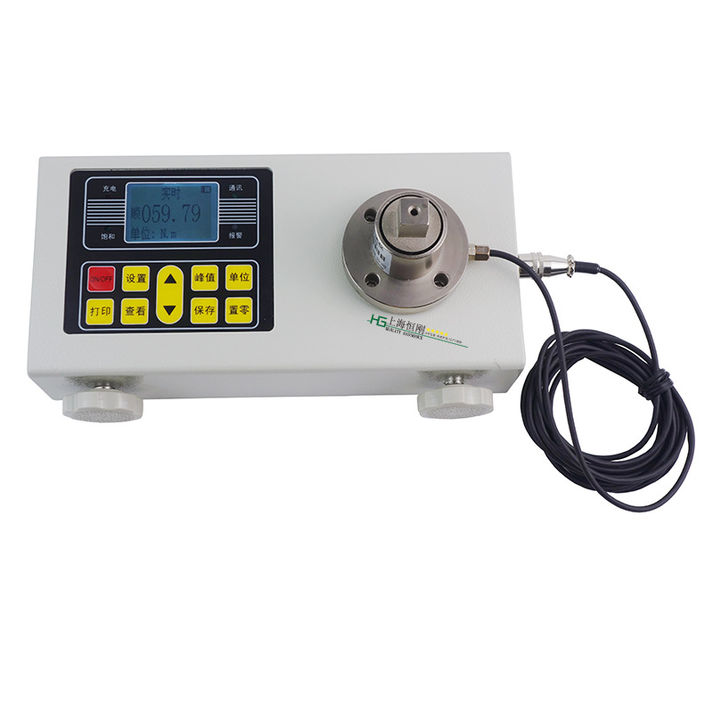 50N.M 전기 스크루 드라이버 토크 검출기 전기 토크 드라이버 교정 기기 전기 배치 디지털 토크 미터