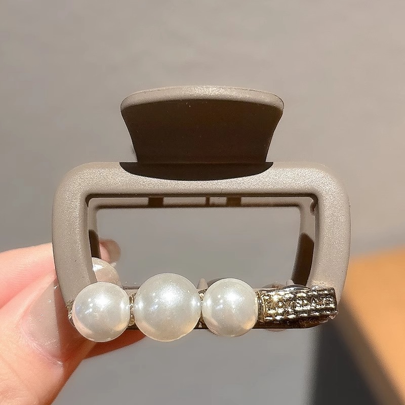 Carta cuadrada abrazadera de agarre esmeriada para mujeres de alta calidad 2025 nuevo disco de cabello de cabecera de cabecera de pescado pinza de cabello