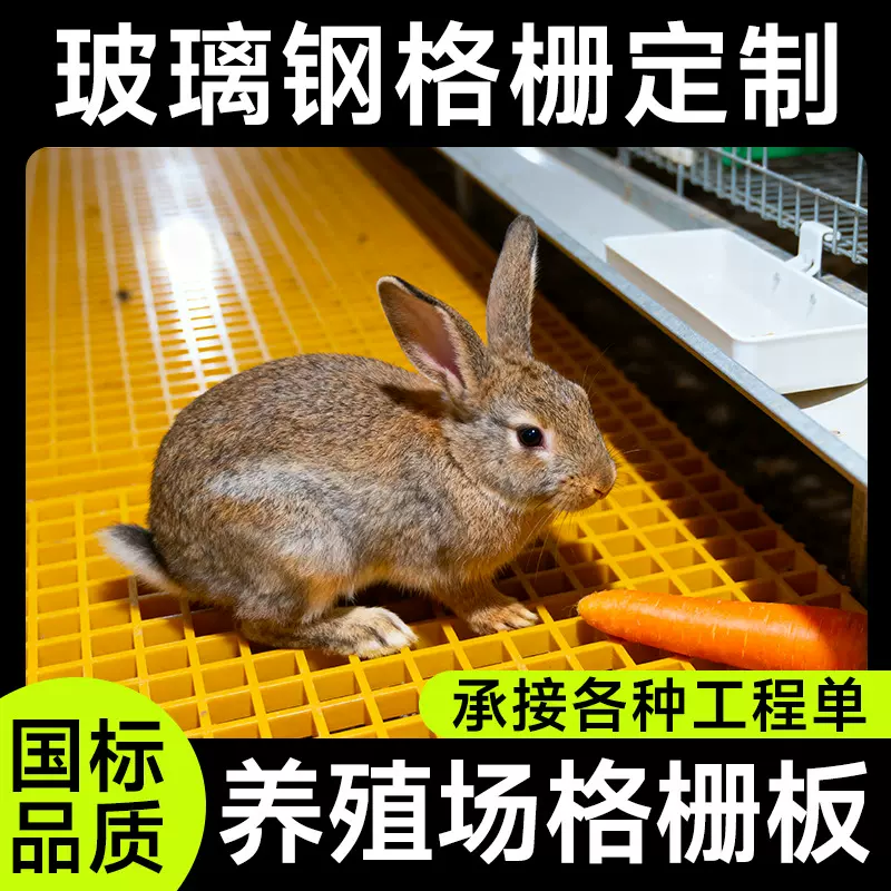 玻璃钢格栅厂家批发养殖场鸽子舍地格栅排水地沟盖板洗车房网格板