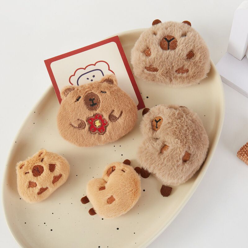 Cute Capybara Plush Brooch DIY Clothing Accessories Shoes and Hats Accessories Accessories Doll Cartoon Little Capybara Back Open Cute Capybara Plush Brooch DIY Clothing Accessories Shoes and Hats Accessories Accessories Doll Cartoon Little Capybara Back Open